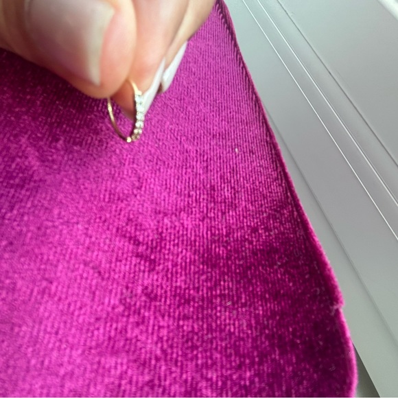 Ear cuff ( piercing) 14k solid gold with zircons - Picture 3 of 5